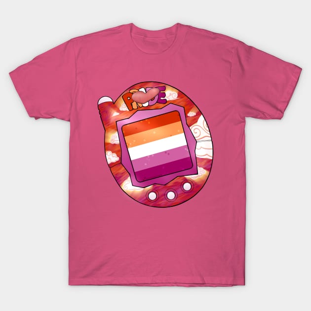 TamaPride - Lesbian T-Shirt by Qur0w